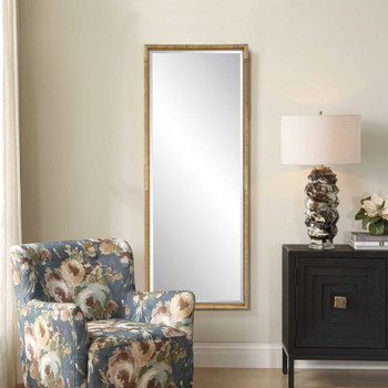 Uttermost Kampar Full Length Rattan Tall Mirror