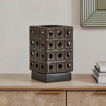 Uttermost Lattice Indoor-Outdoor Lantern Candleholder