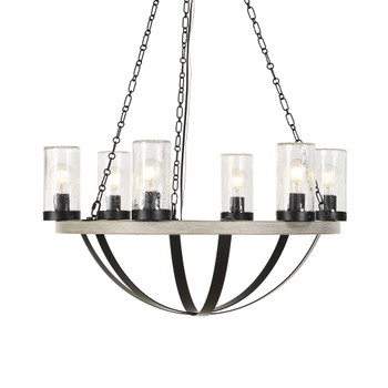 Uttermost Edgecomb 6 Light Indoor-Outdoor Chandelier