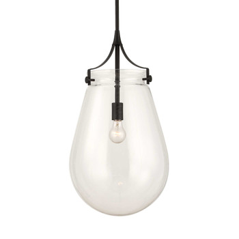 Uttermost Dewdrop 1 Light Glass Shade Pendant
