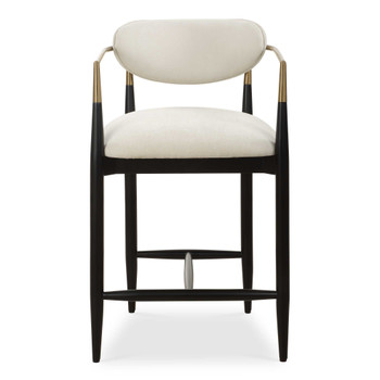 Uttermost Moxie White Counter Stool