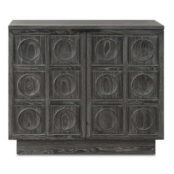 Uttermost Shelby 2 Door Ebony Stained Cabinet