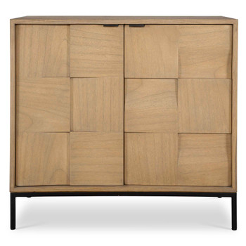 Uttermost Lorenzo Geometric 2 Door Cabinet