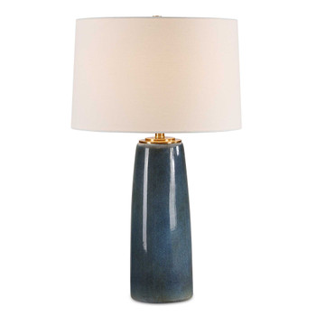 Uttermost Submerged Deep Blue Table Lamp