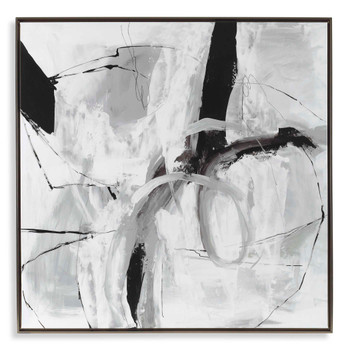 Uttermost Looping Eternity Framed Abstract Art