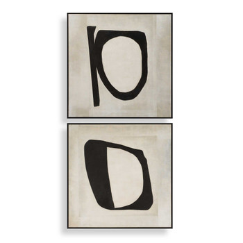 Uttermost Characters Abstract Art Set/2