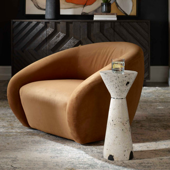 Uttermost Lenora Stone Drink Table