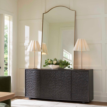 Uttermost Stevenson Chiseled 4 Door Cabinet