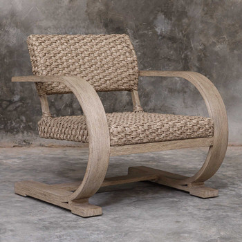 Uttermost Rehema Outdoor Wicker Lounge Chair