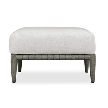 Uttermost Borneo White Cushion Outdoor Ottoman
