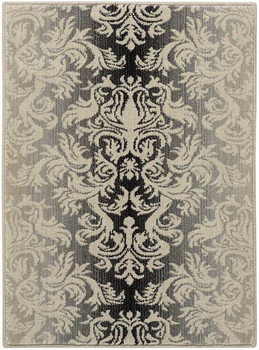 Nourison Riviera RI06 Charcoal Area Rugs