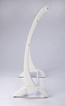 Butler Nathaniel Glossy White Blanket Stand