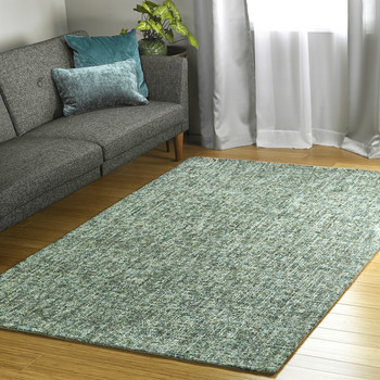 Kaleen Lucero Hand-tufted Lco01-91 Teal Area Rugs