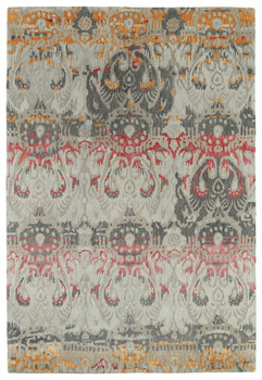 Kaleen Mercery Hand Tufted Mer01-98 Fire Area Rugs