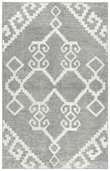 Kaleen Solitaire Hand-woven Sol12-75 Grey Area Rugs