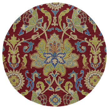 Kaleen Taj Hand Tufted Taj02-25 Red Area Rugs