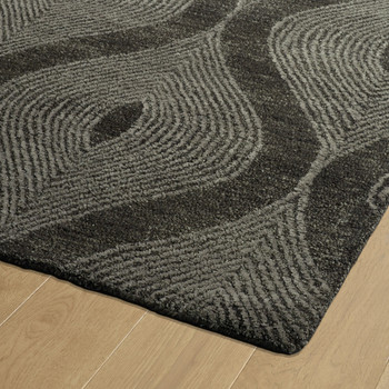 Kaleen Textura Hand-tufted Txt04-38 Charcoal Area Rugs