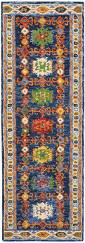 Nourison Vivid VIV09 Navy Area Rugs