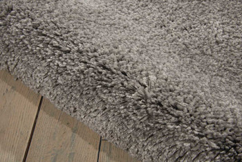 Kathy Ireland Ki22 Yummy Shag YUM01 Silver Area Rugs