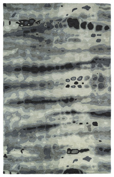Kaleen Brushstrokes Hand-tufted Brs03-75 Grey Area Rugs