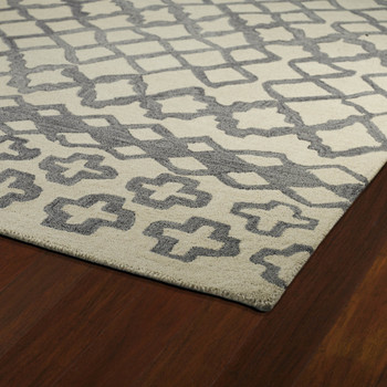 Kaleen Casablanca Hand Tufted Cas01-75 Grey Area Rugs