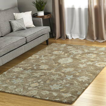 Kaleen Chancellor Hand-tufted Cha08-82 Light Brown Area Rugs