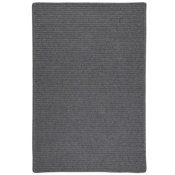 Colonial Mills Sunbrella Solid Ls05 Granite Area Rugs