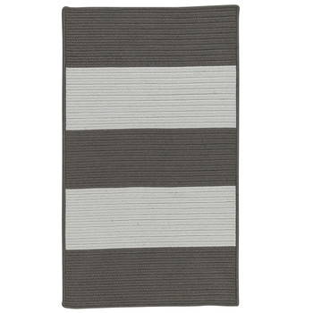 Colonial Mills Newport Textured Stripe Nw16 Greys Area Rugs