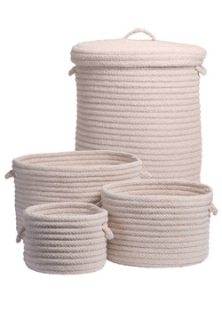 Colonial Mills Dre Braided Wool Braided Dr99 Natural 10"x10"x7"/12"x12"x9"/14"x14"x10"/16"x16"x20"