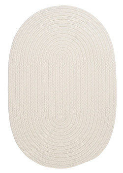 Colonial Mills Boca Raton Br10 White Area Rugs