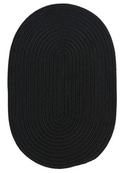 Colonial Mills Boca Raton Br42 Black Area Rugs