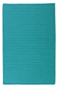 Colonial Mills Simply Home Solid H049 Turquoise Area Rugs