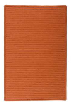 Colonial Mills Simply Home Solid H073 Rust Area Rugs