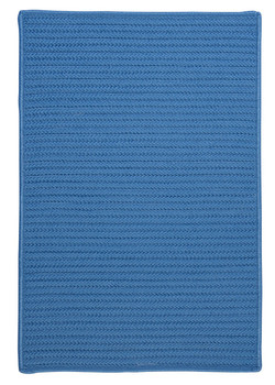 Colonial Mills Simply Home Solid H870 Blue Ice Area Rugs