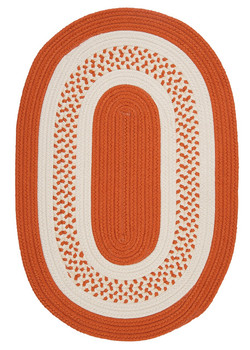 Colonial Mills Crescent Nt21 Orange Area Rugs