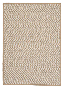 Colonial Mills Outdoor Houndstooth Tweed Ot89 Cuban Sand Area Rugs