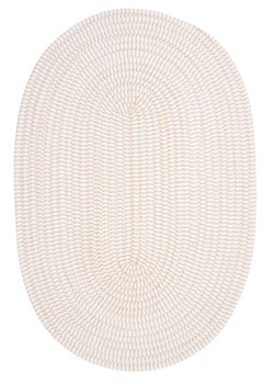 Colonial Mills Ticking Stripe Oval Tk10 Canvas Area Rugs