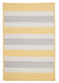 Colonial Mills Stripe It Tr39 Yellow Shimmer Area Rugs