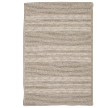 Colonial Mills Sunbrella Southport Stripe Uh29 Ash Area Rugs