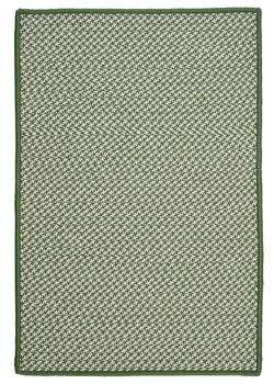 Colonial Mills Outdoor Houndstooth Tweed Ot68 Leaf Green Stair Treads