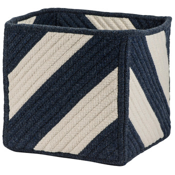 Colonial Mills Geo-band Basket Ge59 Navy Baskets