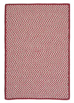 Colonial Mills Outdoor Houndstooth Tweed Ot79 Sangria Chair Pads