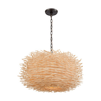 ELK Lighting Bamboo Nest 3-Light Pendant - 10951/3