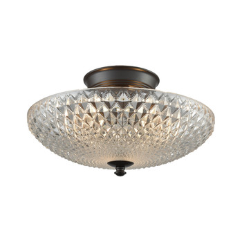 ELK Lighting Sweetwater 3-Light Semi Flush Mount - 16042/3