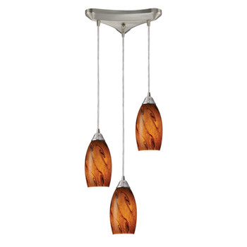 ELK Lighting Galaxy 3-Light Mini Pendant - 20001/3BG