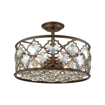 ELK Lighting Armand 4-Light Semi Flush Mount - 31092/4