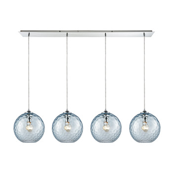 ELK Lighting Watersphere 4-Light Pendant - 31380/4LP-AQ