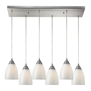 ELK Lighting Arco Baleno 6-Light Mini Pendant - 416-6RC-WS