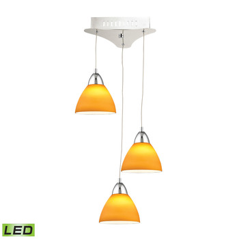 ELK Lighting Piatto 3-Light Mini Pendant - LCA303-8-15