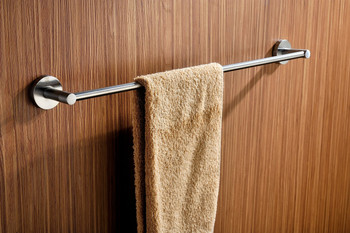 ANZZI Caster Series 21.69 In. Towel Bar In Brushed Nickel - AC-AZ007BN
